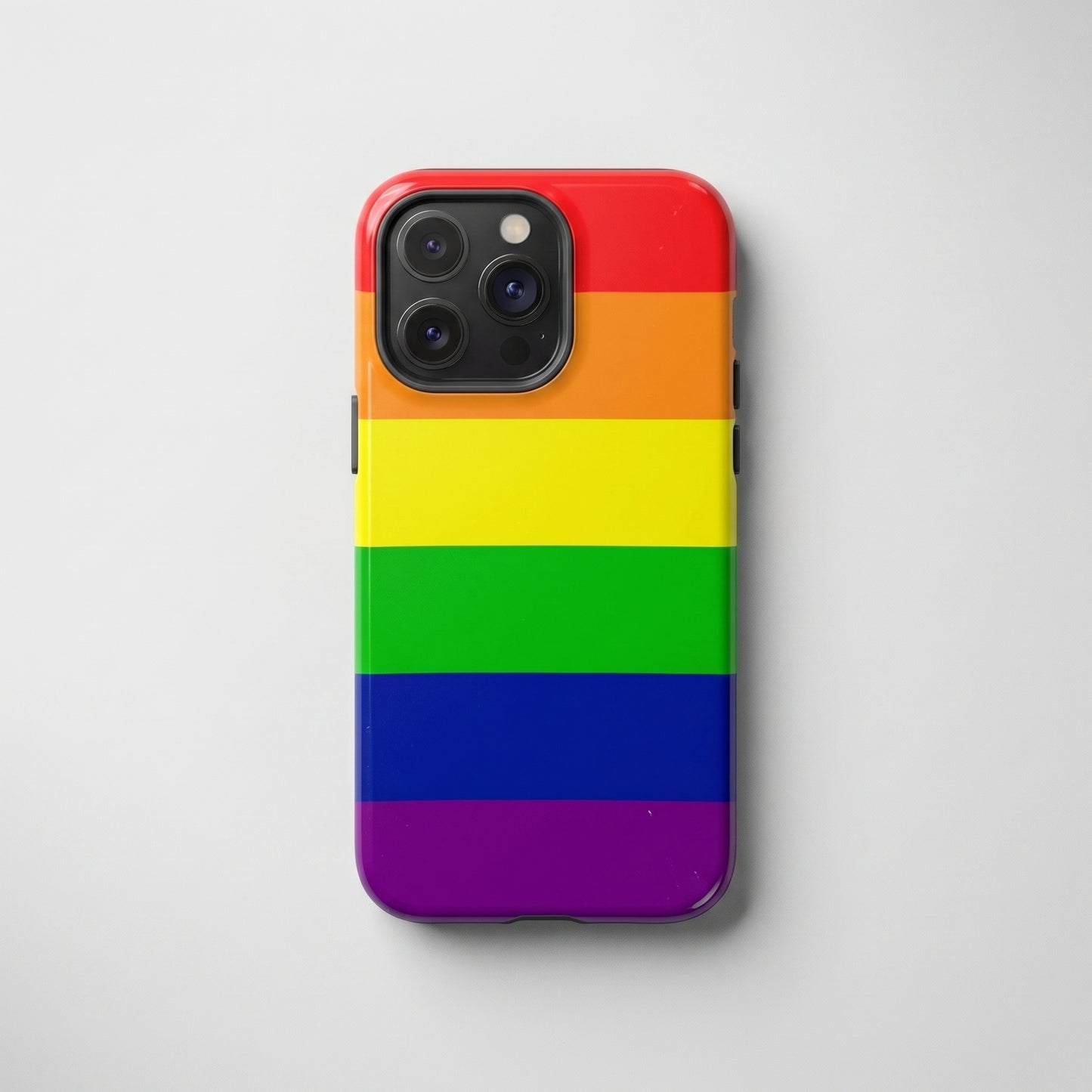 Rainbow Pride iPhone Case – LGBTQ Flag Protective Cover for iPhone 11 12 13 14 15 16 17