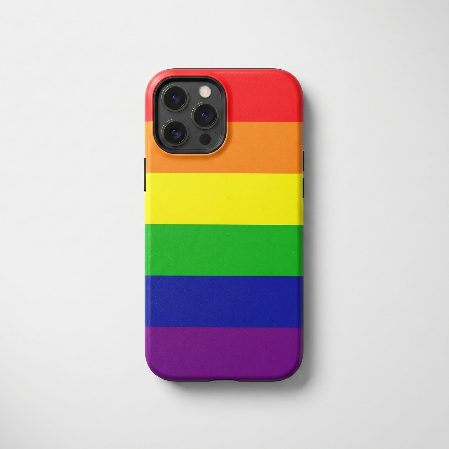 Rainbow Pride iPhone Case – LGBTQ Flag Protective Cover for iPhone 11 12 13 14 15 16 17