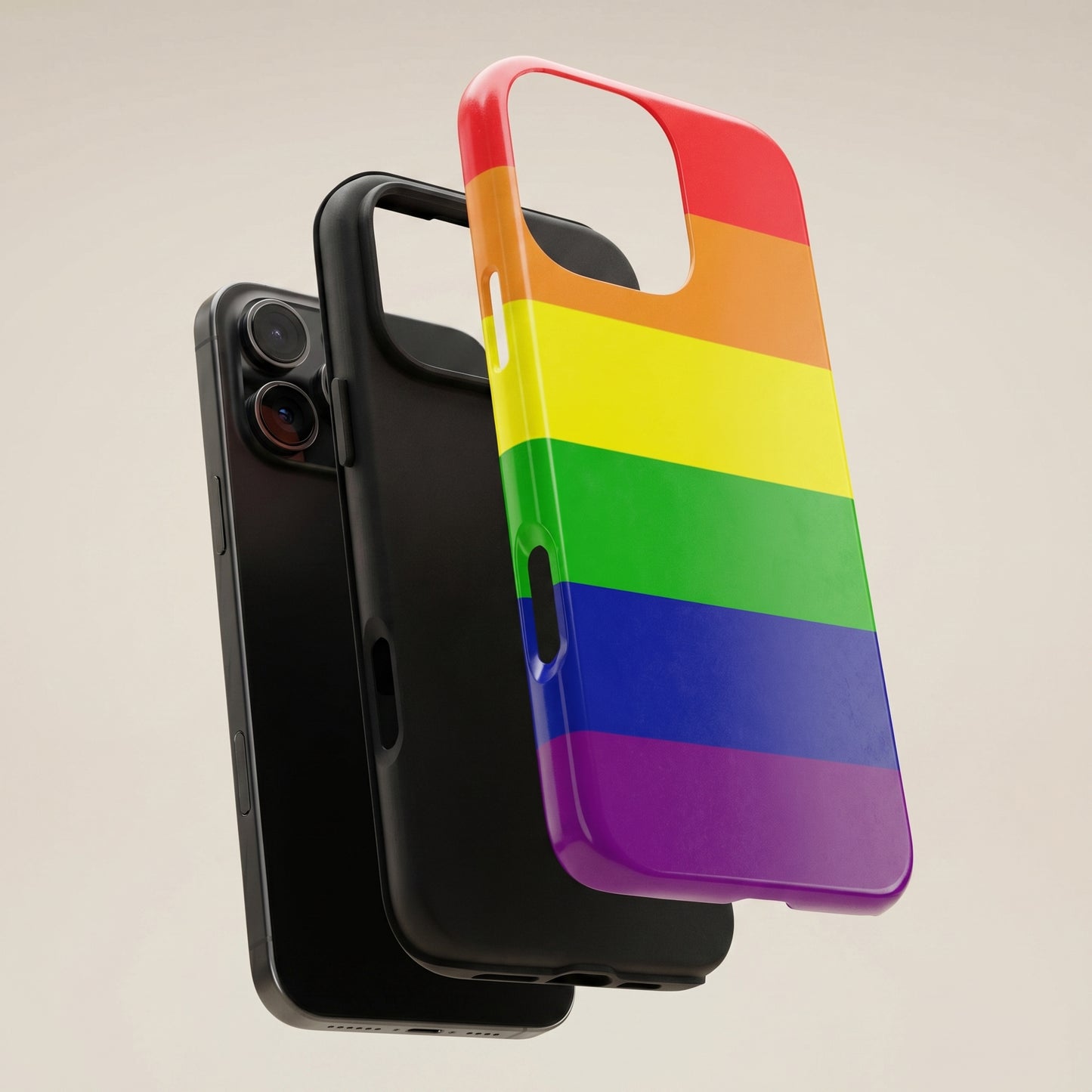 Rainbow Pride iPhone Case – LGBTQ Flag Protective Cover for iPhone 11 12 13 14 15 16 17