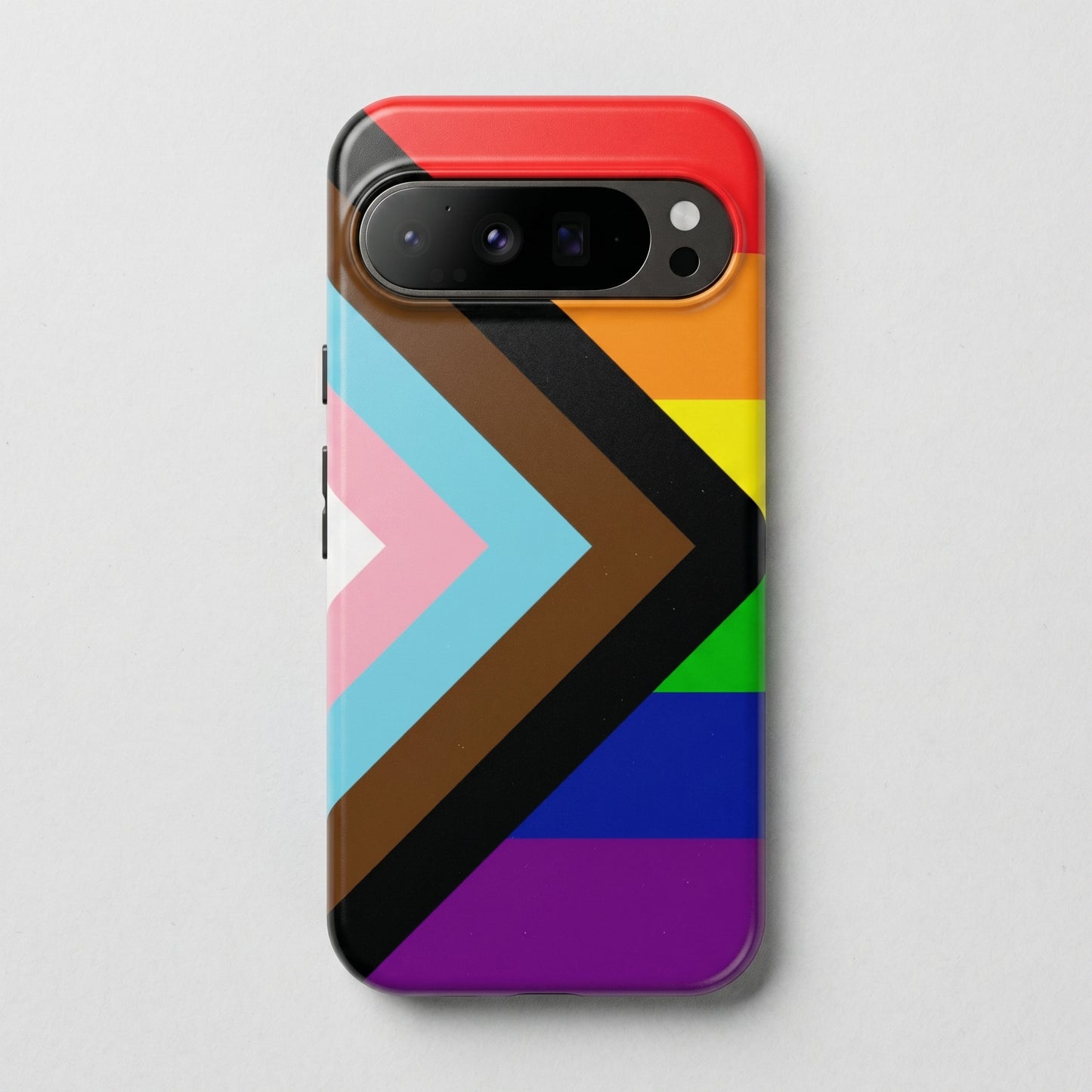 Progress Pride Google Pixel Phone Case – LGBTQ Protective Cover for Pixel 6 7 8 9