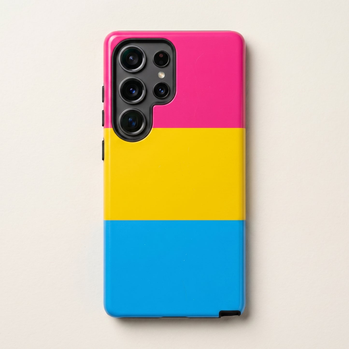 Pansexual Pride Samsung Phone Case – LGBTQ Flag Protective Cover for Galaxy S21 S22 S23 S24 S25