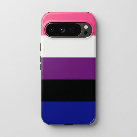 Genderfluid Pride Google Pixel Phone Case – LGBTQ Protective Cover for Pixel 6 7 8 9