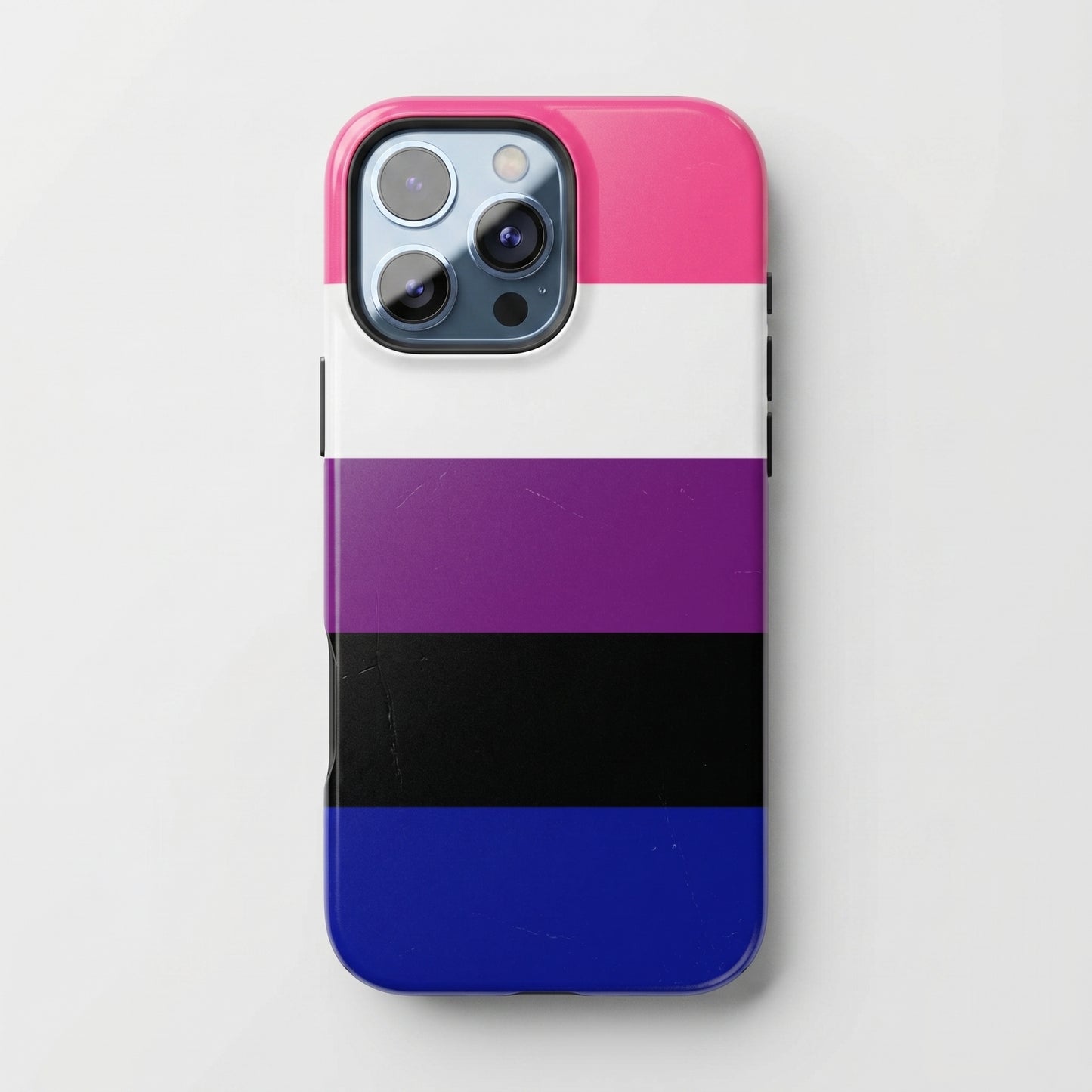 Genderfluid Pride iPhone Case – LGBTQ Flag Protective Cover for iPhone 11 12 13 14 15 16 17