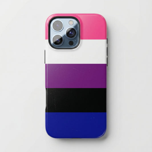 Genderfluid Pride iPhone Case – LGBTQ Flag Protective Cover for iPhone 11 12 13 14 15 16 17