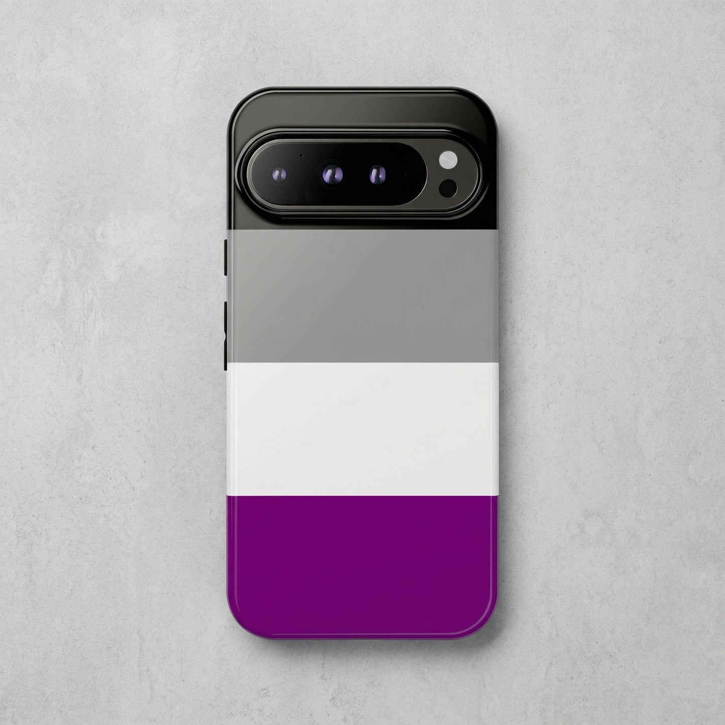 Asexual Pride Google Pixel Phone Case – LGBTQ Protective Cover for Pixel 6 7 8 9