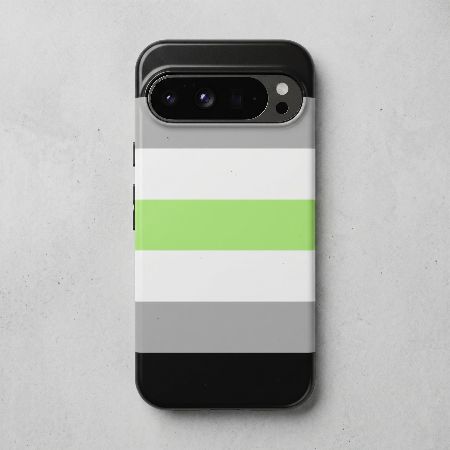 Agender Pride Google Pixel Phone Case – LGBTQ Protective Cover for Pixel 6 7 8 9