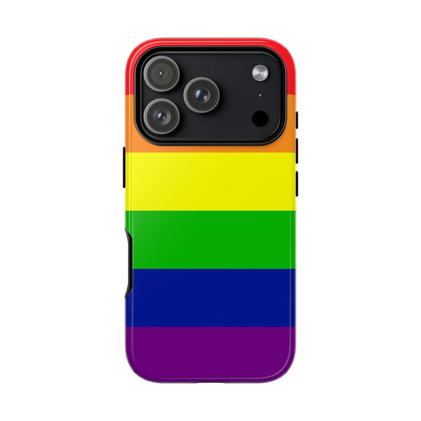 Rainbow Pride iPhone Case – LGBTQ Flag Protective Cover for iPhone 11 12 13 14 15 16 17